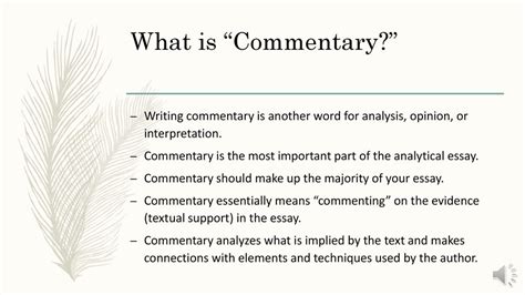 What Is the Commentary in an Essay? – A Deep Dive into the Nature of Literary Criticism